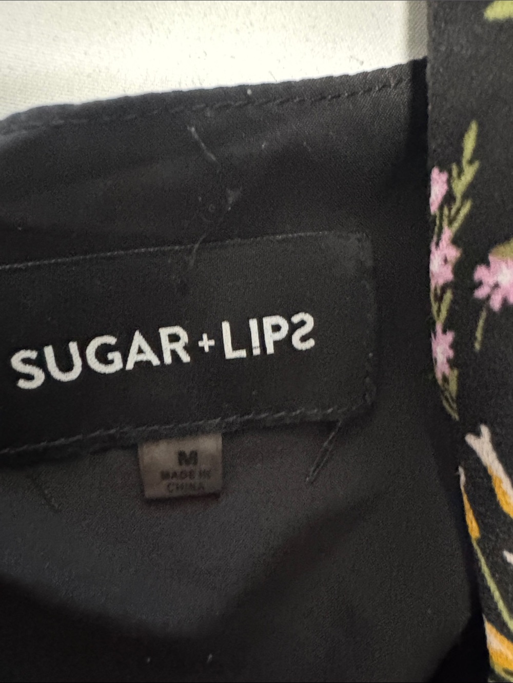 Sugar lips floral maxi dress size M - Picture 3 of 7